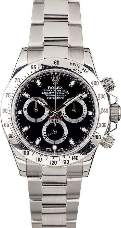 rolex daytona black face